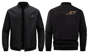 CITY JET LOOSE SOLID COLOR JACKET